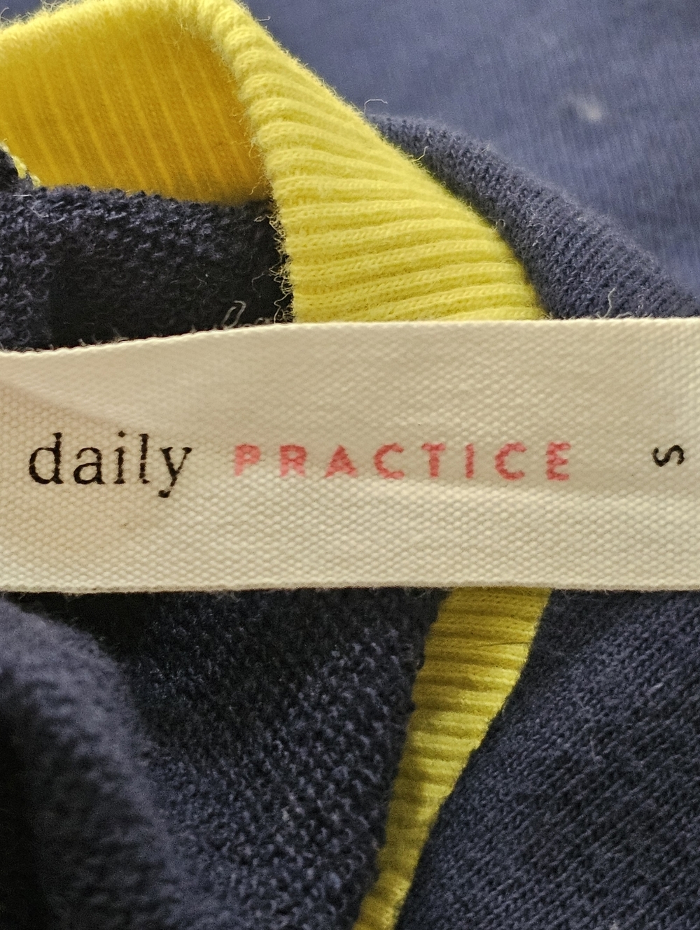 Daily Practice Anthropologie Cape May Yacht Team Cropped Top In S - Picture 6 of 8